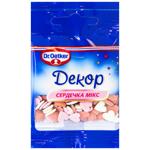 Посыпка кондитерская Dr.Oetker Сердечки микс 10г