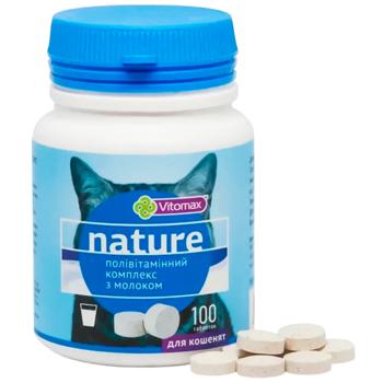 Вітаміни для кошенят Vitomax Nature 100шт - купити, ціни на MasterZoo - фото 2