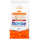 Корм сухий Monge Monoprotein з качкою для кошенят 400г