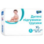 Подгузники-трусики Aro XL 6 14-25кг 38шт