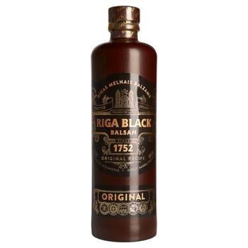 Бальзам Riga Black Balsam 45% 0.5л - купити, ціни на Ідеал - фото 1