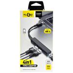 Адаптер Klgo 4в1 HB-3 Type-C 17488-12 И281