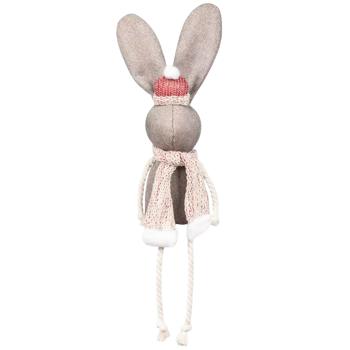 Іграшка для собак Pet Fashion Кролик з пищалкою та шурхотом 10х35см - купити, ціни на MasterZoo - фото 1