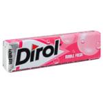 Dirol Bubble Fresh Fruit-Mint Flavored Chewing Gum 14g
