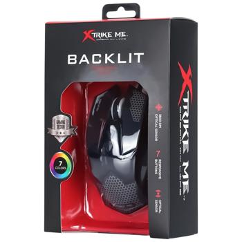 Xtrike Me Wired Gaming Mouse GM-216 RGB Black - buy, prices for Auchan - photo 1