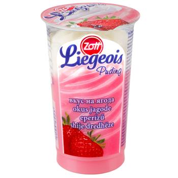 Десерт Zott Liegeois збиті вершки Полуниця 2,5% 175г - купити, ціни на MasterZoo - фото 2