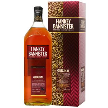 Віскі Hankey Bannister 3роки 40% 1л - купити, ціни на Восторг - фото 1