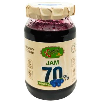 Korysna kondyterska Jams blueberry with stevia 270g - buy, prices for Vostorg - photo 1