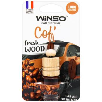 Ароматизатор воздуха Winso Fresh Wood Coffee 4мл - купить, цены на Таврия В - фото 1