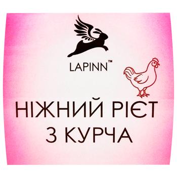 Lapinn Chicken Meat Riet 95g - buy, prices for Vostorg - photo 3