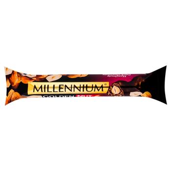 Millennium Golden Nut Dark Chocolate with Filling and Whole Hazelnuts 40g