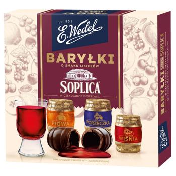 Цукерки E.Wedel Barrels Soplica 200г - купити, ціни на NOVUS - фото 1