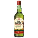 Виски Sam Barton Canadian 5 лет 40% 0,7л