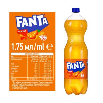 Напій газований Fanta Апельсин 1,75л - купити, ціни на Ідеал - фото 6