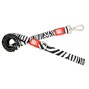 Max Molly Short Leash Зебра повідець для собак 1,2 м х 2,5 см - різнокольоровий - купити, ціни на MasterZoo - фото 2