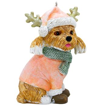 Bona Di Dog in Sweater and Hat Decorative Pendant 8x5x10.5cm