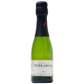 Вино ігристе Marques de Terrabona Cava Brut біле брют 0,2 л - купить, цены на Эпицентр FOOD - фото 1
