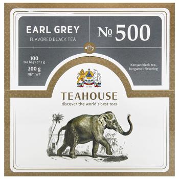 Tea Teahouse Earl grey 100pcs 200g Ukraine - buy, prices for Auchan - photo 2