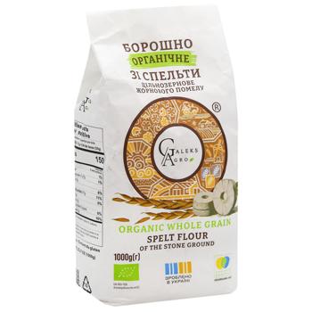 Борошно Galeks-Agro зі спельти цільнозернове органічне 1кг - купити, ціни на WINETIME - фото 3