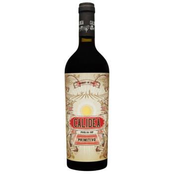 Calidea Primitivo Puglia IGP 2023 Dry Red Wine 14% 0.75l - buy, prices for ULTRAMARKET - photo 1