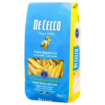 De Cecco Penne Rigate №41 Pasta 500g - buy, prices for METRO - photo 1