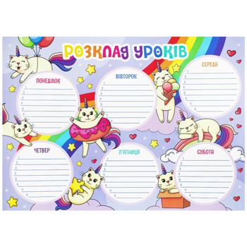 Ryukzachok Reusable Lesson Schedule A3 in assortment - buy, prices for Auchan - photo 5