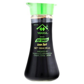 Yamasa Less Salt Soy Sauce 150ml - buy, prices for COSMOS - photo 1