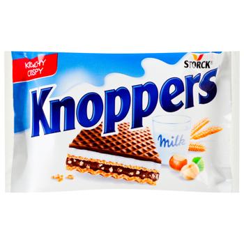 Вафлі Knoppers 3*25г - купити, ціни на Восторг - фото 1