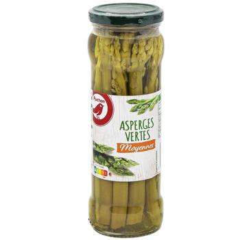 Auchan Canned Green Asparagus 185g