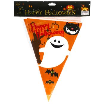 Гірлянда Хелловін прапорці №22 - купити, ціни на За Раз - фото 1