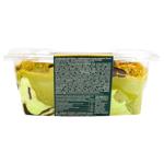 Морозиво Ласунка Mix Deluxe Dream of Dubai Chocolate з фісташковим соусом і тістом Катаїфі 600г