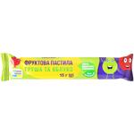 Auchan Pear and Apple Fruit Pastila 15g