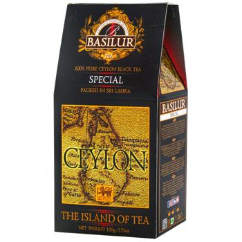 Basilur The Island of Tea Special Leaf Black Tea 100g - buy, prices for - photo 1