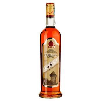 Tisa 5 Years Cognac 42% 0.5l - buy, prices for AlcoHub - photo 1