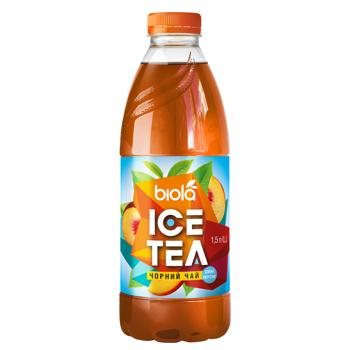 Biola Peach Flavored Black Ice Tea 1.5l