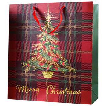 X-Mas Tree Gift Bag Size L - buy, prices for METRO - photo 1