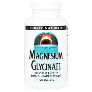 magnesium source naturals 120pcs USA