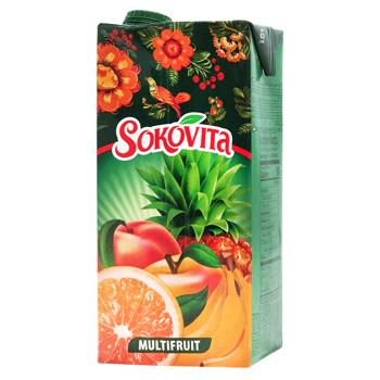 Напиток Соковита сокосодержащий мультифруктовый 950мл