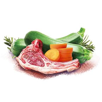 Brit Mono Protein Christmas вологий корм для собак 400 г - ягня - купить, цены на MasterZoo - фото 2