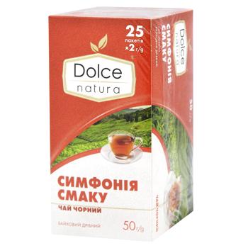Чай черный Dolce Natura Симфония вкуса 2г*25шт