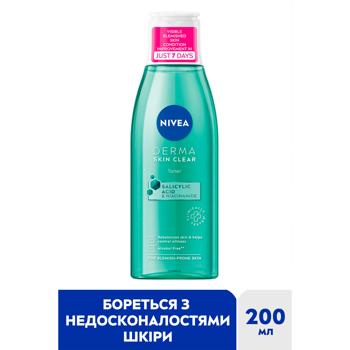 Тоник Nivea Derma Skin Clear нормализующий 200мл - купить, цены на За Раз - фото 2