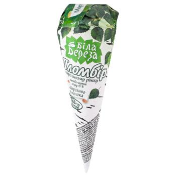 Bila Bereza Ice Cream  in Waffle Cone 15% 120g - buy, prices for Tavria V - photo 1