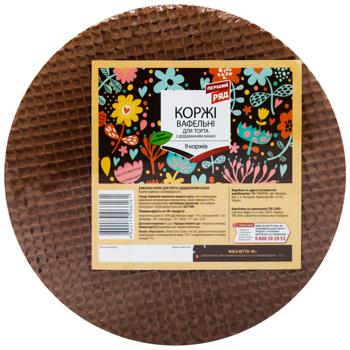 Pershyj Rjad Wafer Cakes with Cocoa 9pcs 90g - buy, prices for EKO Market - photo 1
