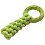 AnimAll GrizZzly Crossfit Green Dog Toy with Ring 24x10cm
