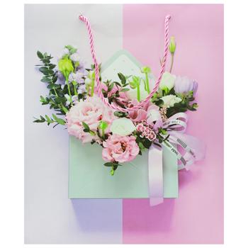 Пакет подарочный Конверт 10331-13 26х32х10см - купить, цены на Чудо Маркет - фото 1