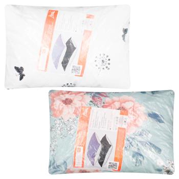 Подушка Бавовна двокольорова 50х70см - купити, ціни на ЕКО Маркет - фото 1