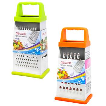 Терка четырехсторонняя 20см 16788-19 - купить, цены на КОСМОС - фото 1