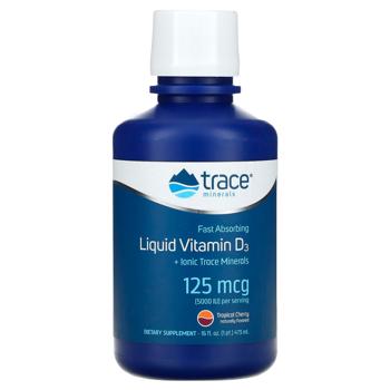 Trace Minarals Vitamin D3 5000 IU 473ml - buy, prices for Biotus - photo 1