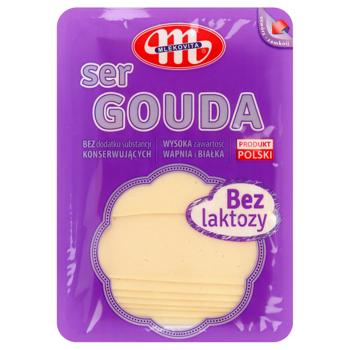 Mlekovita Lactose Free Sliced Gouda Cheese 45% 150g