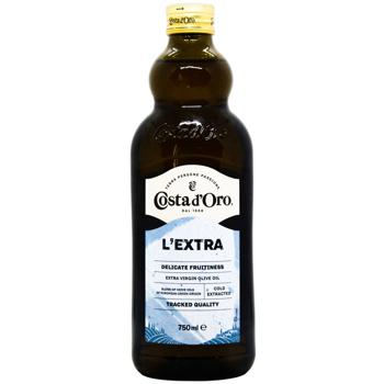 Costa d'Oro L'Extra Delicate Fruitiness Olive Oil 750ml